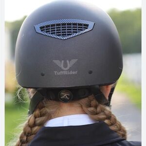 Tuffridee starter helmet with carbon fiber grill S NWT